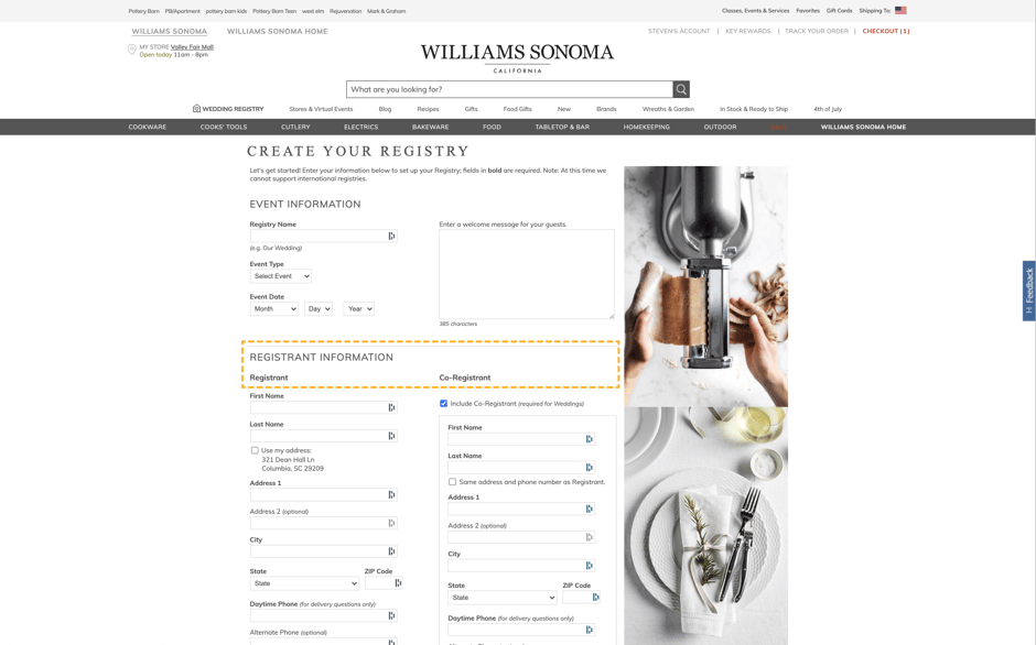 williams sonoma screen shot-1